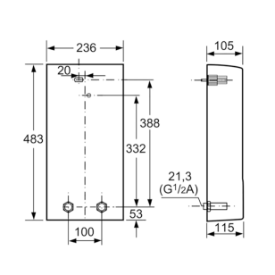 Bosch RDE18307 18000W 電子控溫 即熱式電熱水爐